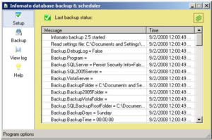 auto backup tool
